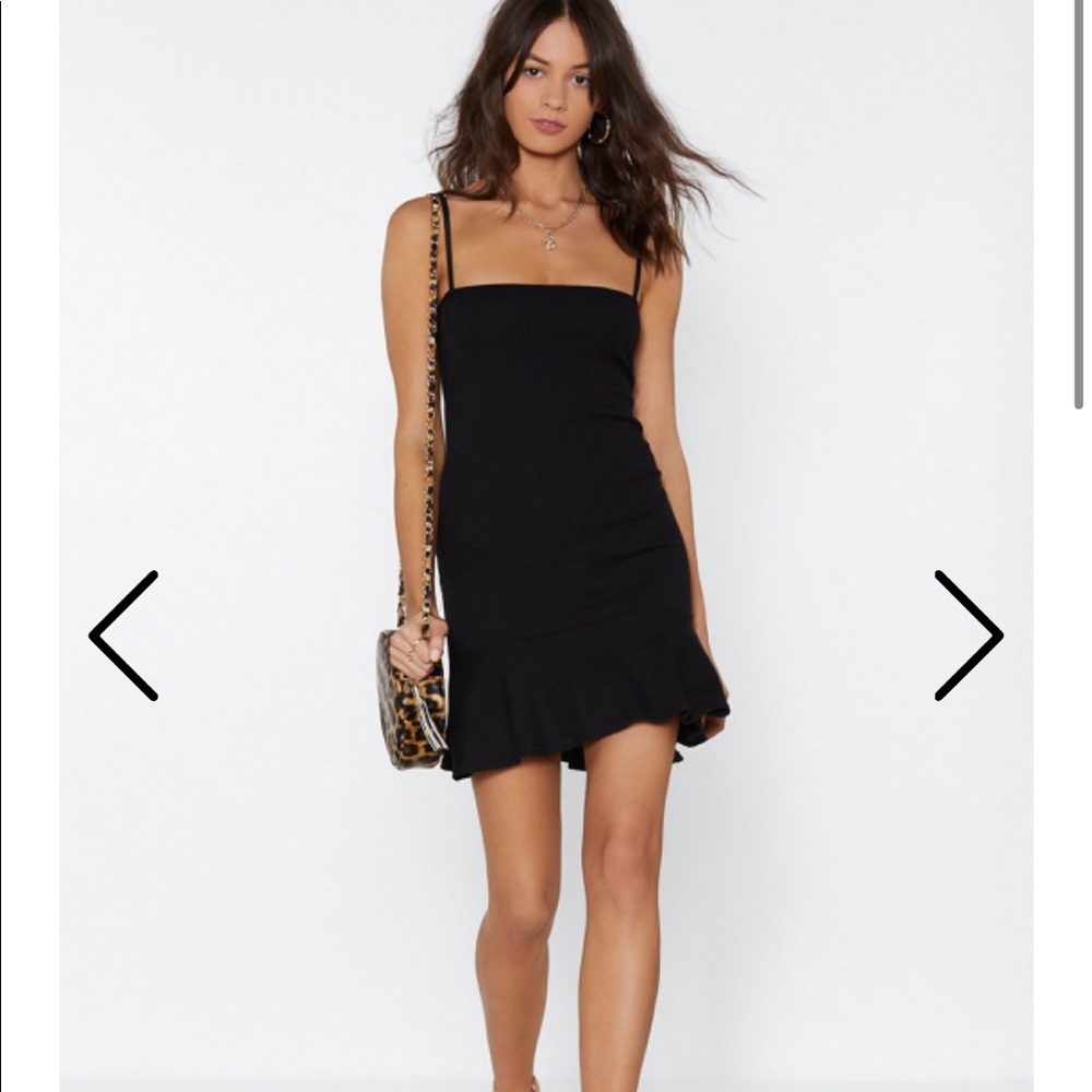 “Flip em off mini dress” from Nasty gal